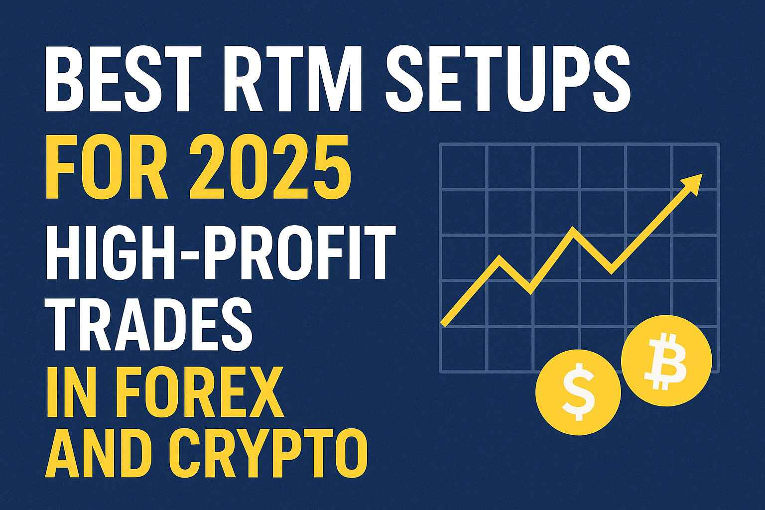 بهترین ستاپ‌های RTM برای سال 2025: معاملات پربازده در فارکس و کریپتو