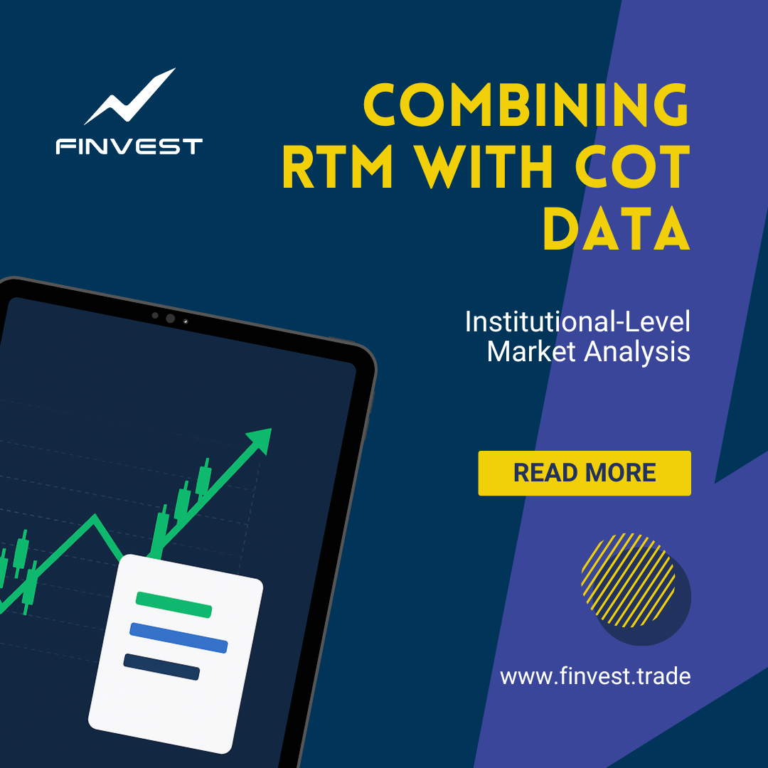 ترکیب RTM با داده‌های COT: تحلیل حرفه‌ای با داده‌های نهادی