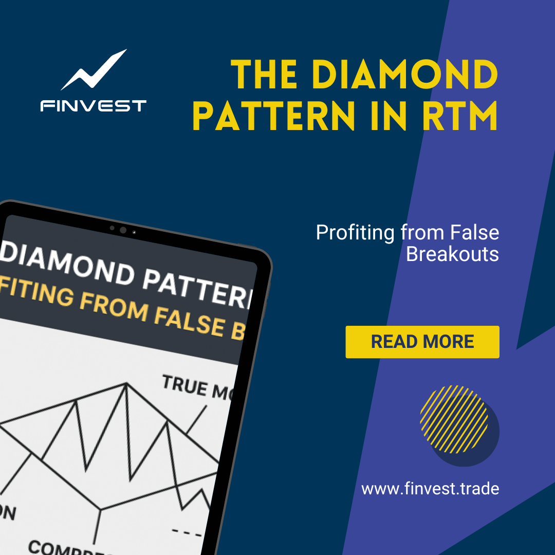 الگوی الماس (Diamond) در RTM: سود بردن از شکست‌های جعلی
